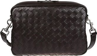 Bottega Veneta Light Brown Woven Crossbody Bag
