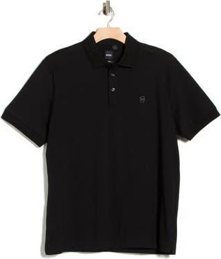 BOSS Parris Short Sleeve Polo in Black at Nordstrom Rack, Size Xx-Large