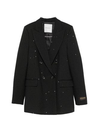 Ermanno Scervino wollen jas met dubbele rij knopen