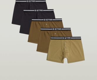 G-Star Button Boxershort Set van 3 - Meerkleurig - Heren