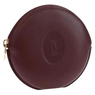 Cartier Portamonete Pre-owned - - Pre-owned - Donna - Rosso - ONE SIZE