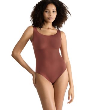 sloggi Body SLOGGI ZERO Feel 2.0, Damen, Gr. XS, N-Gr, braun (burnt henna), Single Jersey, Obermaterial: 76% Polyamid, 24% Elasthan, unifarben, normal, Rundh