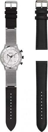Breil TW1813 Mens Watch and Strap Gift Set - Silver - One Size