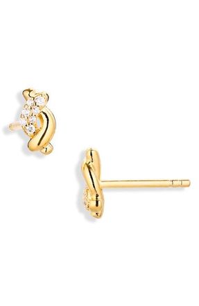 Missoma Molten Snow Stud Earrings in Gold at Nordstrom