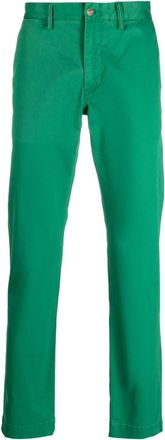 Polo Ralph Lauren mid-rise chino trousers - men - Cotton/Elastane - 40/34 - Green