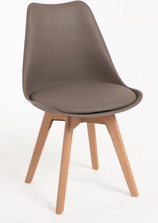 Regalos Miguel Regalos Miguel - Packs Sillas Comedor - Pack 6 Sillas Synk Basic - Taupe