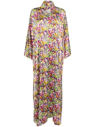 Bambah Kaleidoscope kaftan - Purple