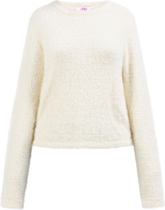 Mymo Gebreide trui Dames wolwit