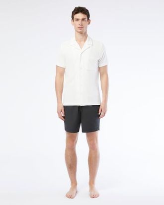 Onia Charles 7 Swim Trunk in Black at Nordstrom, Size Xx-Large