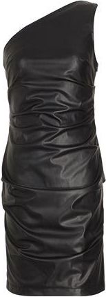 8 by YOOX ONE-SHOULDER MINI DRESS