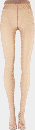 Wolford Velvet Scallop Net Tights