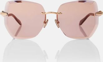 Bulgari Occhiali da sole oversize Serpenti Viper