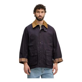Barbour Bedale Katoenen Jas - Heren - Zomerjassen - Blauw - L - Katoen - Jassen