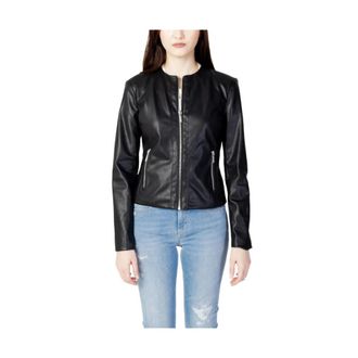 A|X Armani Exchange 8Nyb 03 Ynvlz Jas - Dames - Zomerjassen - Zwart - XL - Leer - Jassen