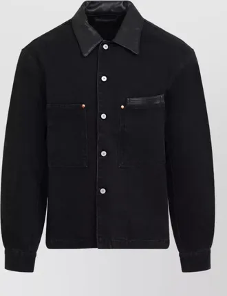 Christophe Lemaire cotton workwear overshirt