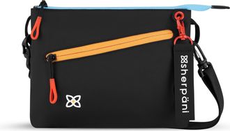 Sherpani Zoom, Small Crossbody Purse, Nylon Crossbody Bag, Lightweight Cross Body Bag, Sleek Dual Pouch, Purses for Women, Chromatic