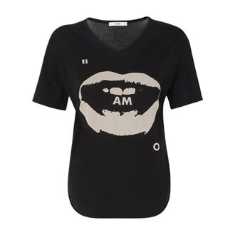 Fendi Mujer, Camisetas, Negro, Talla: XS