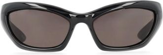 Balenciaga Sunglasses, female, Black, Size: ONE SIZE Racer Cat Sunglasses