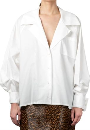 Fran&ccedil;oise Michelle Shirt In White