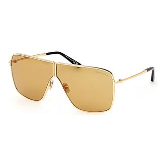 Tom Ford Sunglasses, unisex, Yellow, 68 MM, Huxley Sunglasses