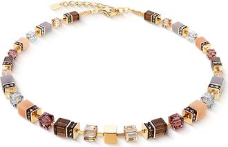 Coeur de Lion Geocube Precious Statement Necklace in Blush at Nordstrom