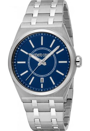 Roberto Cavalli RC5G147M0065 Mens Empire Watch - Silver - One Size