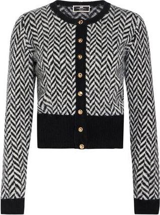 Elisabetta Franchi PRENDAS DE PUNTO - C&aacute;rdigans en YOOX.COM