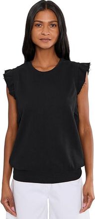 Free People Movement Flutter Tank Top Womens Workout Black : LG (Womens 12-14), Cotton/Elastane