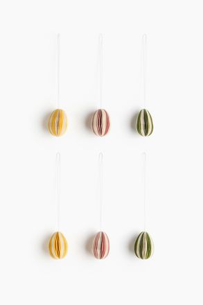 H&M 6er-Pack Osterdekorationen - Green