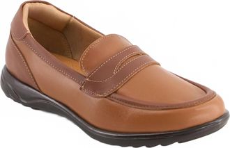 Andrea Womens Ultra Comfort Loafers In Honey
