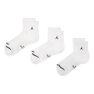 Nike Jordan Air Jordan Everyday Elevated Ankle socks (3 pairs) White IR6320-100