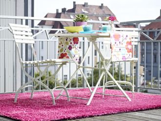 Andiamo Kunstrasen »Trendy, Made in Netherlands« rechteckig 25 mm Höhe Rasenteppich, moderne Optik, mit Drainagelöchern, strapazierfähig