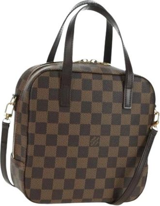 Louis Vuitton Pre-owned Handbags, female, Brown, Size: ONE SIZE Pre-owned Damier Ebene Hand Bag