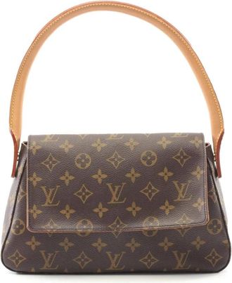 Louis Vuitton Pre-owned Handbags, female, Brown, Size: ONE SIZE Pre-owned Top Handle Bag