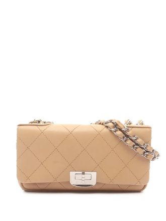 Chanel 2005-2006 Reissue 2.55 Quilted Lambskin Wild Stitch Flap bag shoulder bag - Brown