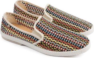 Rivieras Shoes Lord Slip-On Sneaker in Zelco Red/yellow/Blue/white at Nordstrom, Size 44