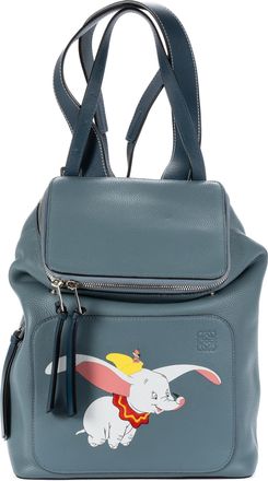 Loewe Pre-owned Womens Dumbo Backpack - Blue - One Size