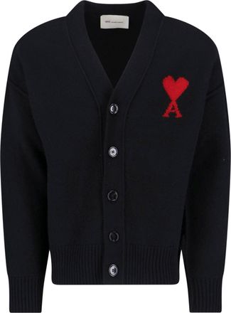 Ami Ami De Caur Cardigan - Black