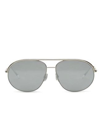 Isabel Marant Tymo sunglasses - women - stainless steel - One Size - Silver