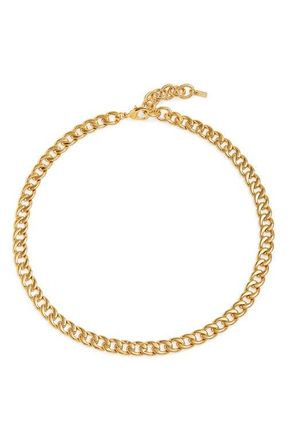 Joolz by Martha Calvo Miami Cuban Link Necklace in Gold at Nordstrom, Size 15