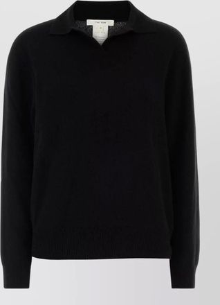 The Row cashmere polo jumper