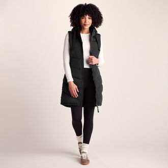 TOG24 Ranskill Womens Gilet Washed Black - Size 12 UK