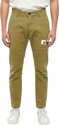 Dsquared2 Green Flat Front Trousers