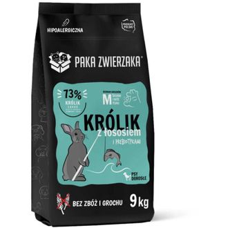 OEM Comida Seca Para Perros Paka Zwierzaka Seventh Heaven Rabbit Con Salm&oacute;n 9 Kg