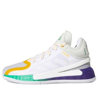 adidas D Rose 11 White Yellow Green FX7401