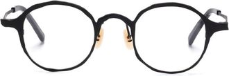 Masahiromaruyama Occhiali tondi - Nero