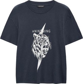 Anine Bing Wagner Tiger-graphic T-shirt