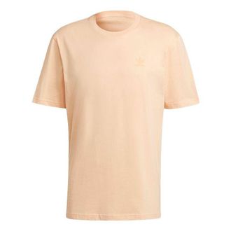 adidas Mens adidas originals Casual Breathable Sports Short Sleeve Apricot Color T-Shirt H09131
