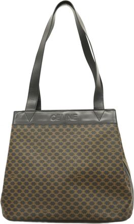 Celine Black Pvc Tote Bag (Pre-Owned)