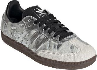 adidas Samba OG Sneaker in Cream White/silver/black at Nordstrom, Size 7